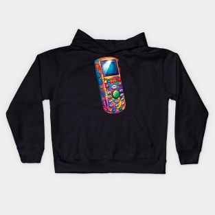 Retro Cellphone Vintage 90's Kids Hoodie